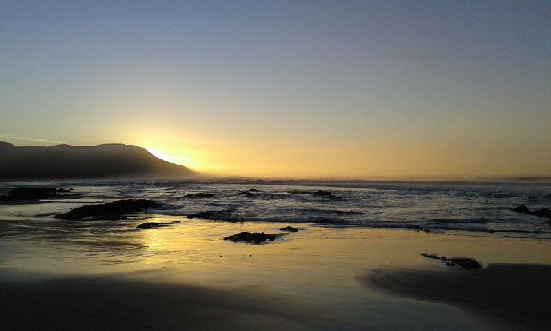 Kamma Otter Ii Natures Valley Eastern Cape South Africa Beach, Nature, Sand, Ocean, Waters, Sunset, Sky