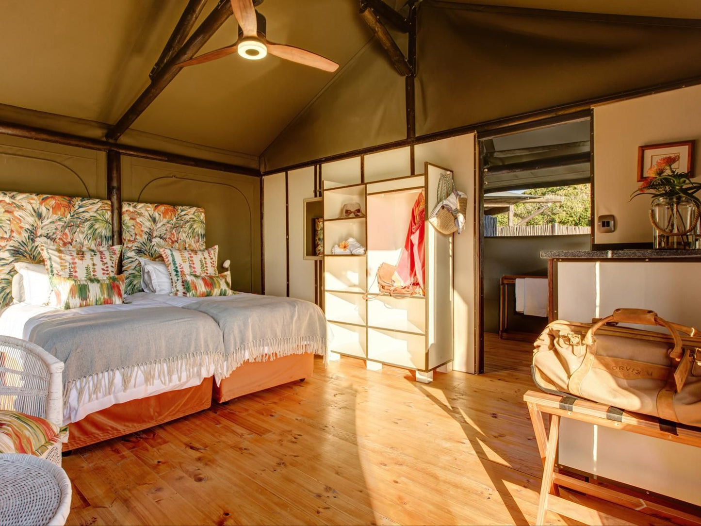 Kanon Private Nature Reserve Vleesbaai Western Cape South Africa Colorful, Bedroom