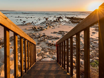 Kanon Private Nature Reserve Vleesbaai Western Cape South Africa Beach, Nature, Sand, Pier, Architecture, Framing, Ocean, Waters, Sunset, Sky