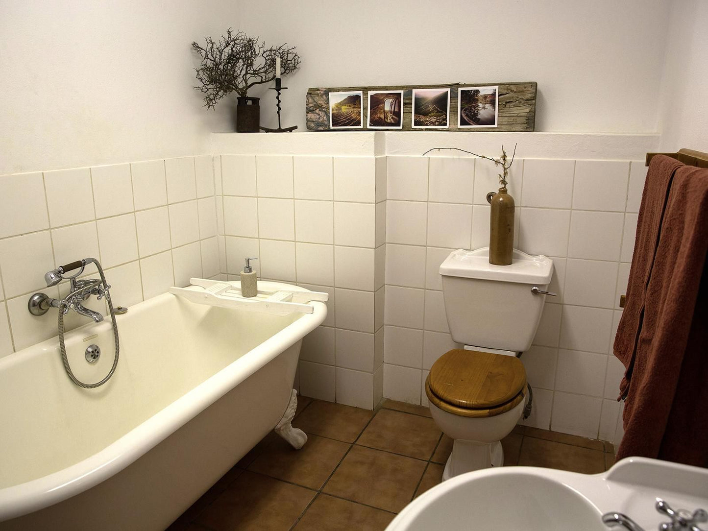 Karoo Khaya Prince Albert Western Cape South Africa Sepia Tones, Bathroom