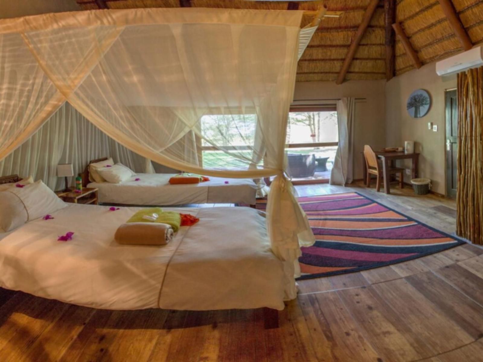 Kayova River Lodge, Luxury Twin Tent, Bedroom