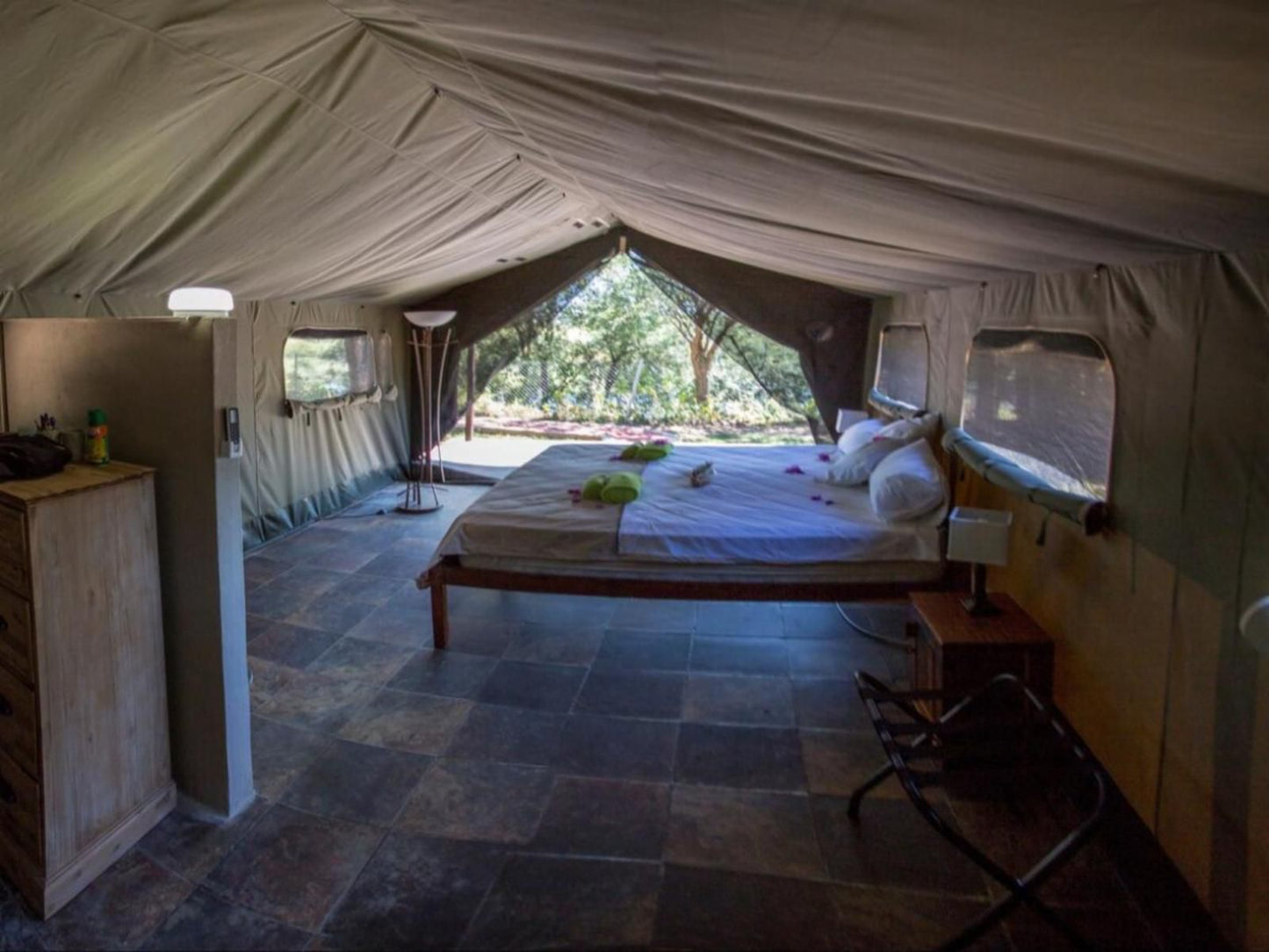 Kayova River Lodge, Twin Chalet, Tent, Architecture, Bedroom