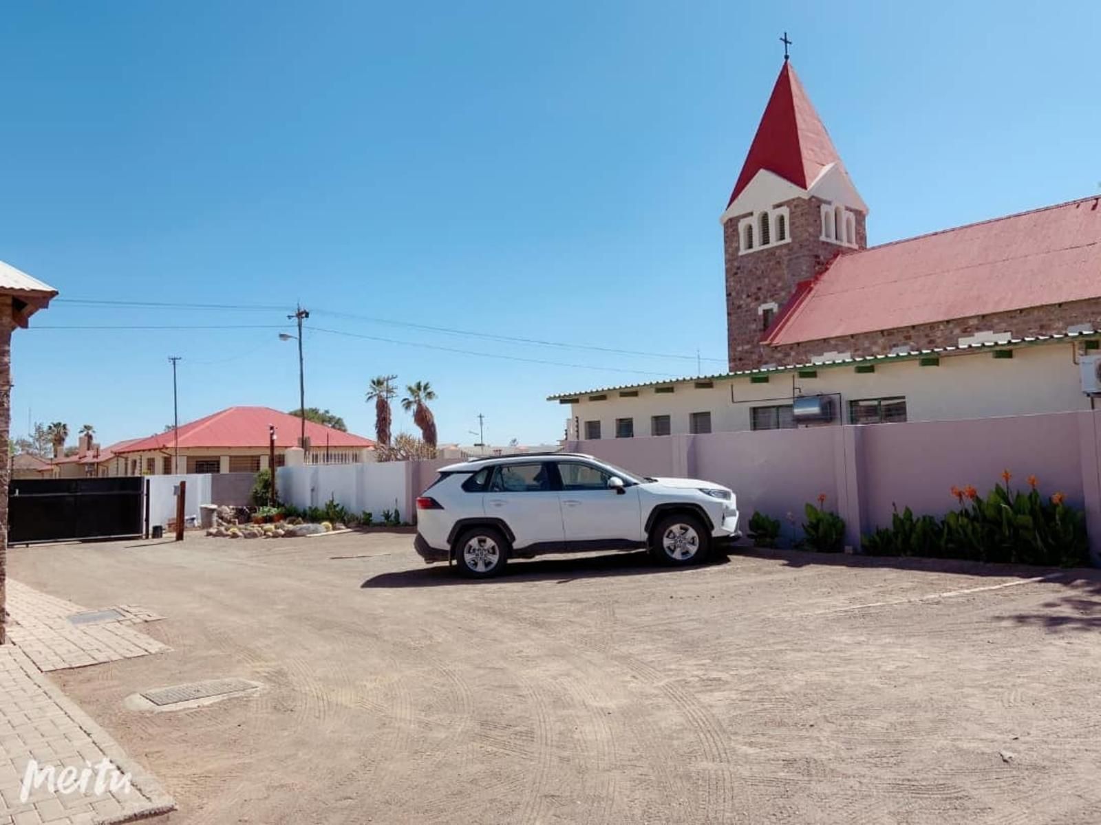 Keetmanshoop Self-Catering Accommodation, House, Building, Architecture, Palm Tree, Plant, Nature, Wood, Window, Church, Religion, Car, Vehicle