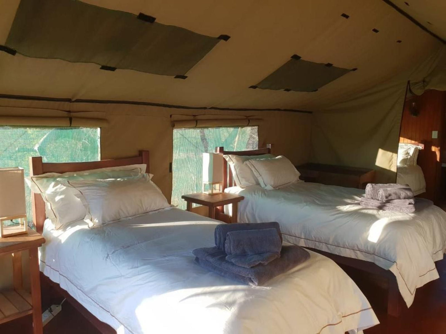 Kelora Bush Camp, Private Tents - 2 Sleeper, Bedroom