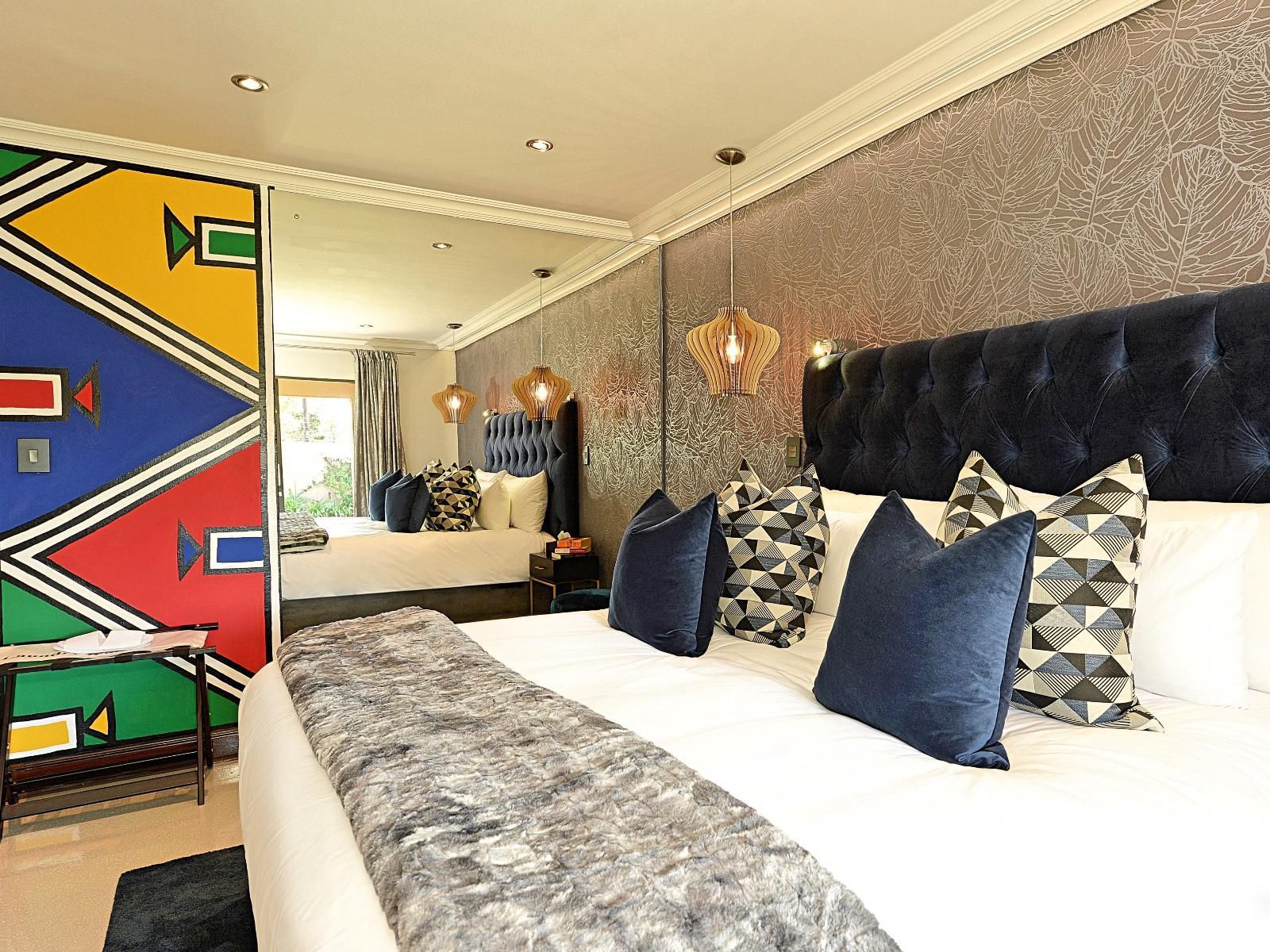 Kgarebana Boutique Guesthouse, Superior Queen Suite, Bedroom