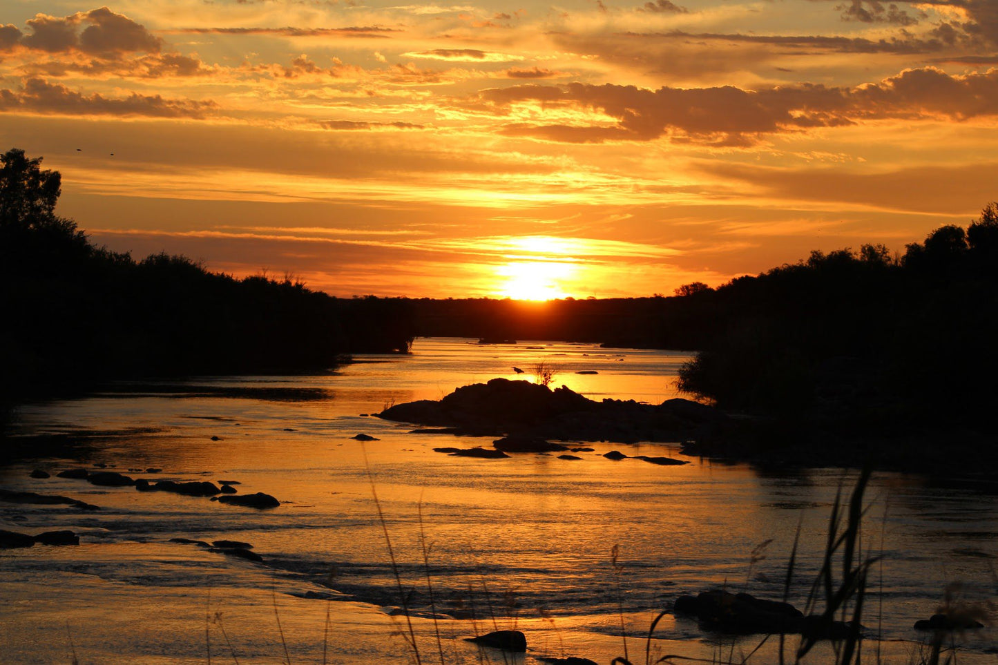 Kheis Riverside Lodge Groblershoop Northern Cape South Africa River, Nature, Waters, Sky, Sunset