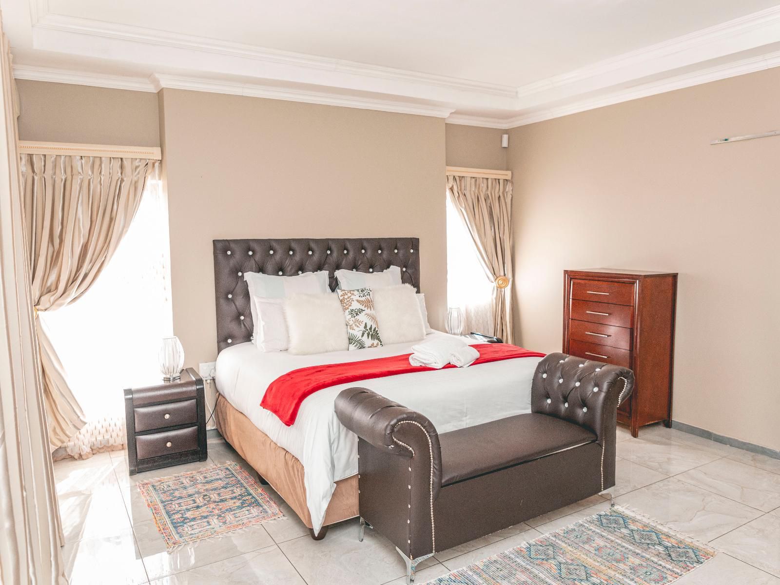 Khutso Boutique Hotel, Executive Suite, Bedroom