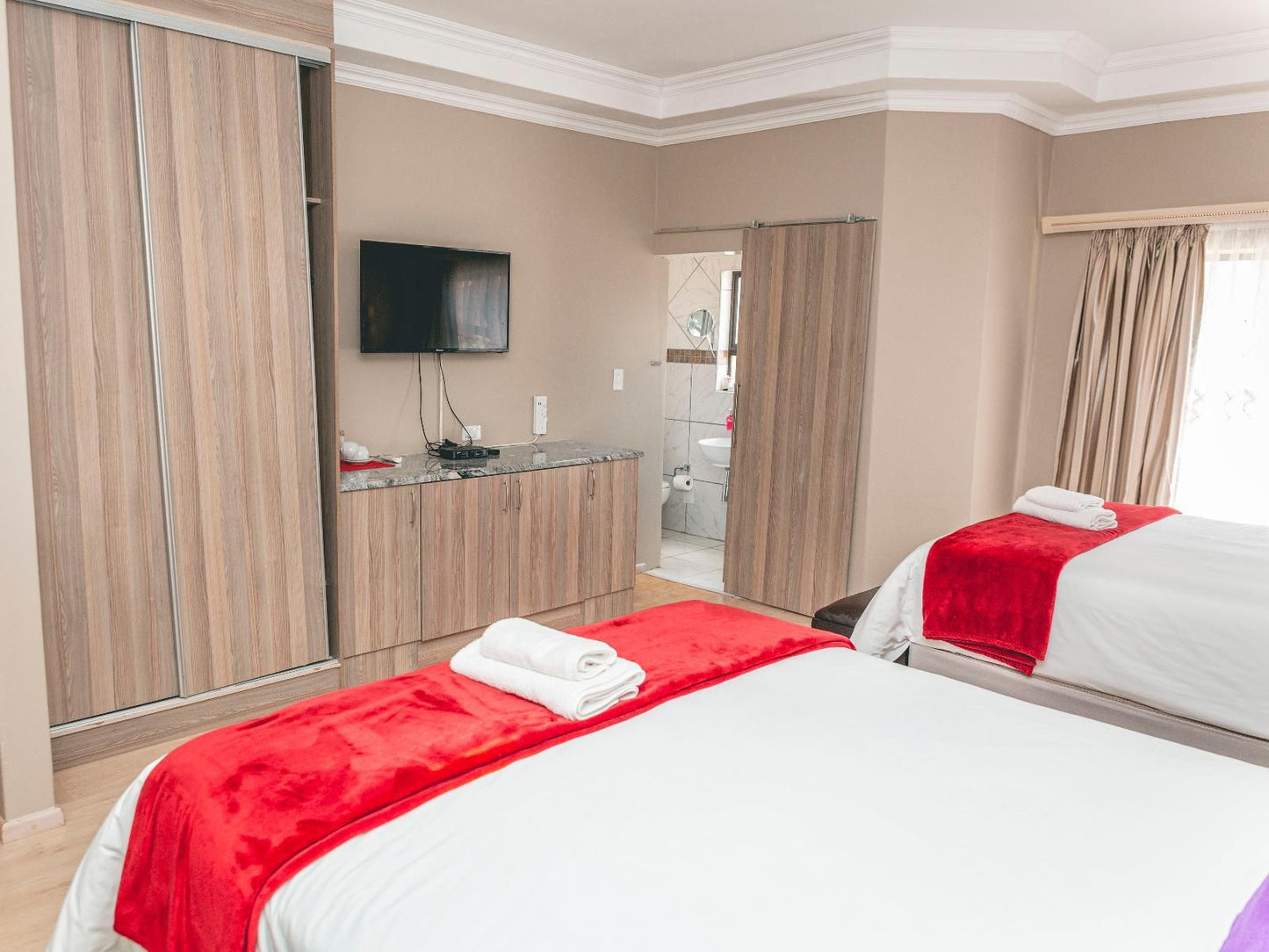 Khutso Boutique Hotel, Presidential Suite, Bedroom