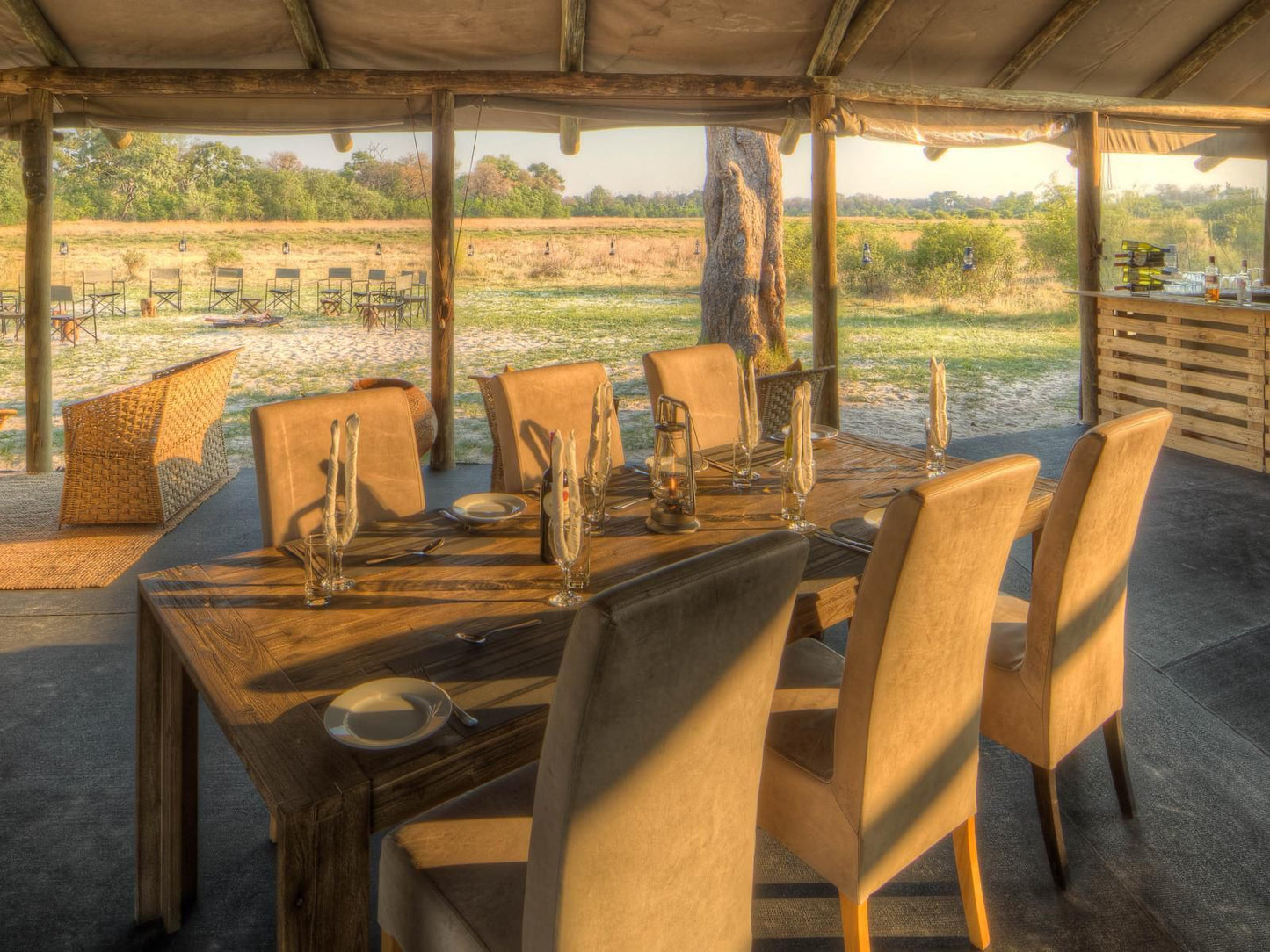 Khwai River View Khwai North West Botswana Place Cover, Food, Bar