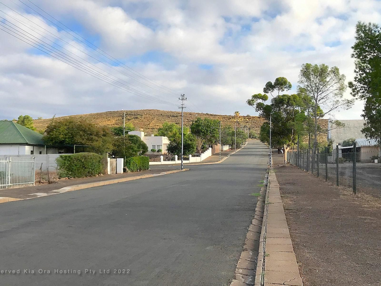 Kia Ora Guest House Beaufort West Western Cape South Africa Gate, Architecture, Palm Tree, Plant, Nature, Wood, Sign, Street