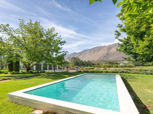 Klein Nektar Cottage Self Catering Montagu Western Cape South Africa Complementary Colors, House, Building, Architecture, Garden, Nature, Plant, Swimming Pool