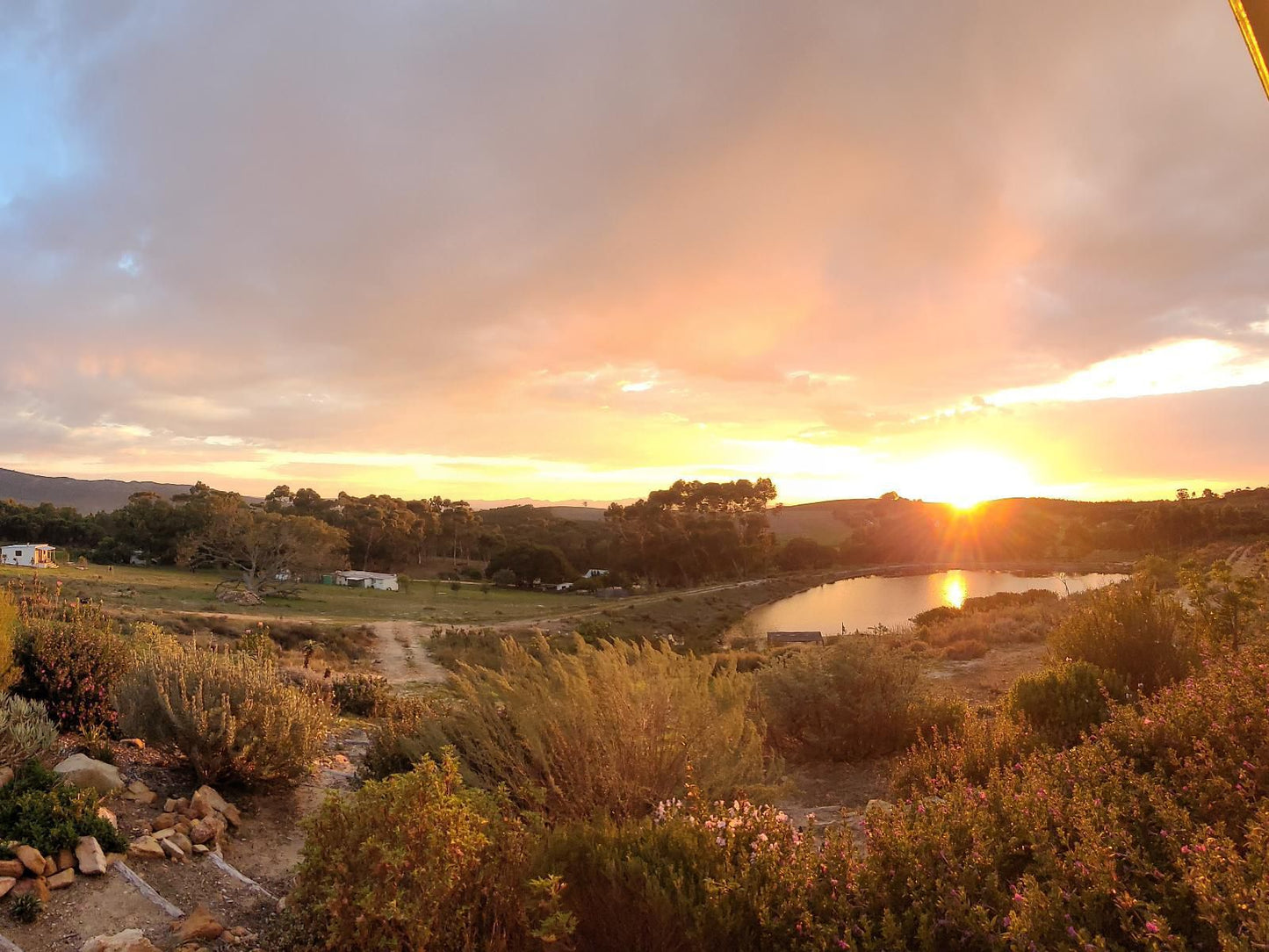 Klein Watervalplaas, Sky, Nature, Sunset