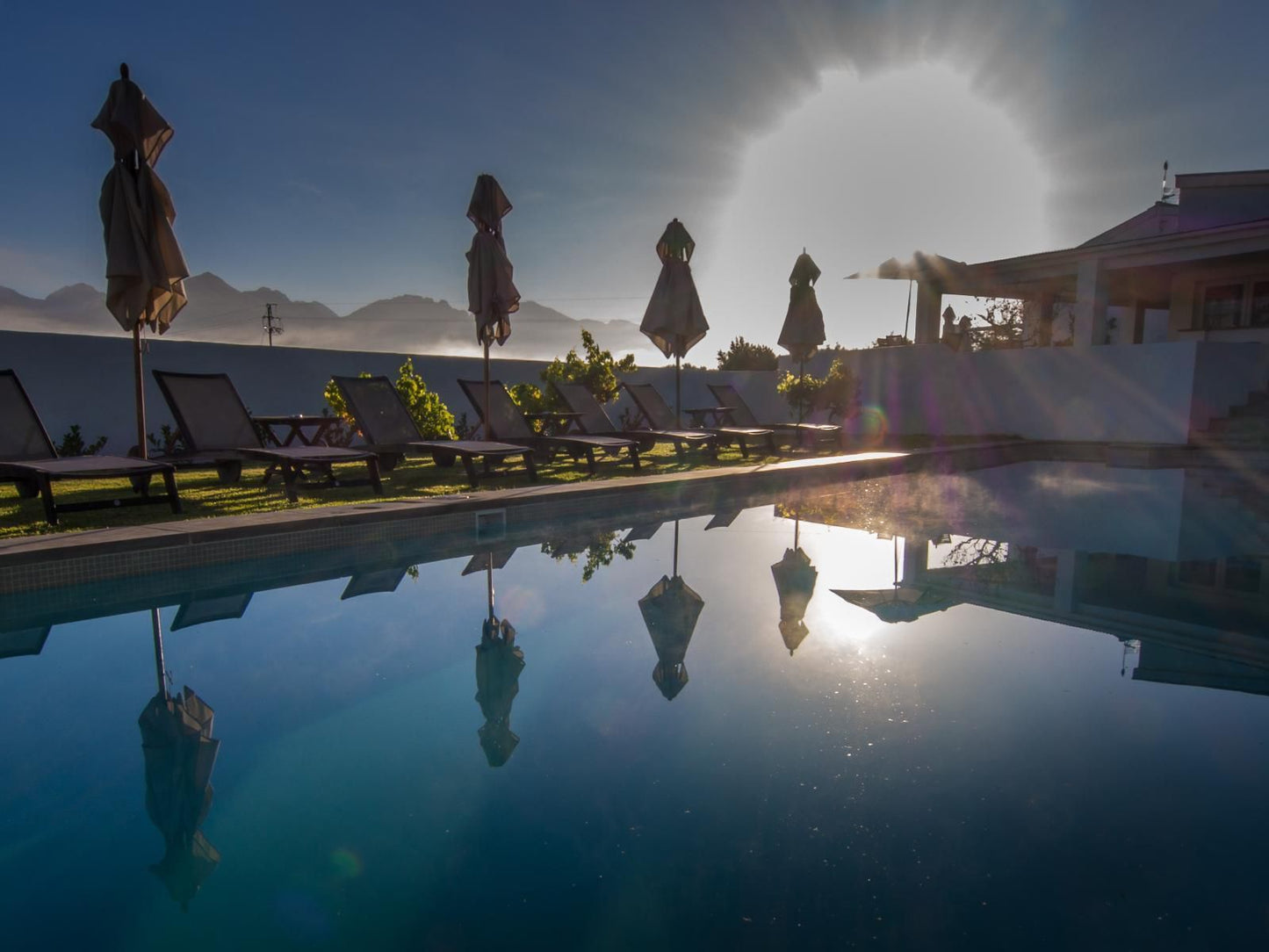 Klein Waterval Riverside Lodge Franschhoek Western Cape South Africa Swimming Pool