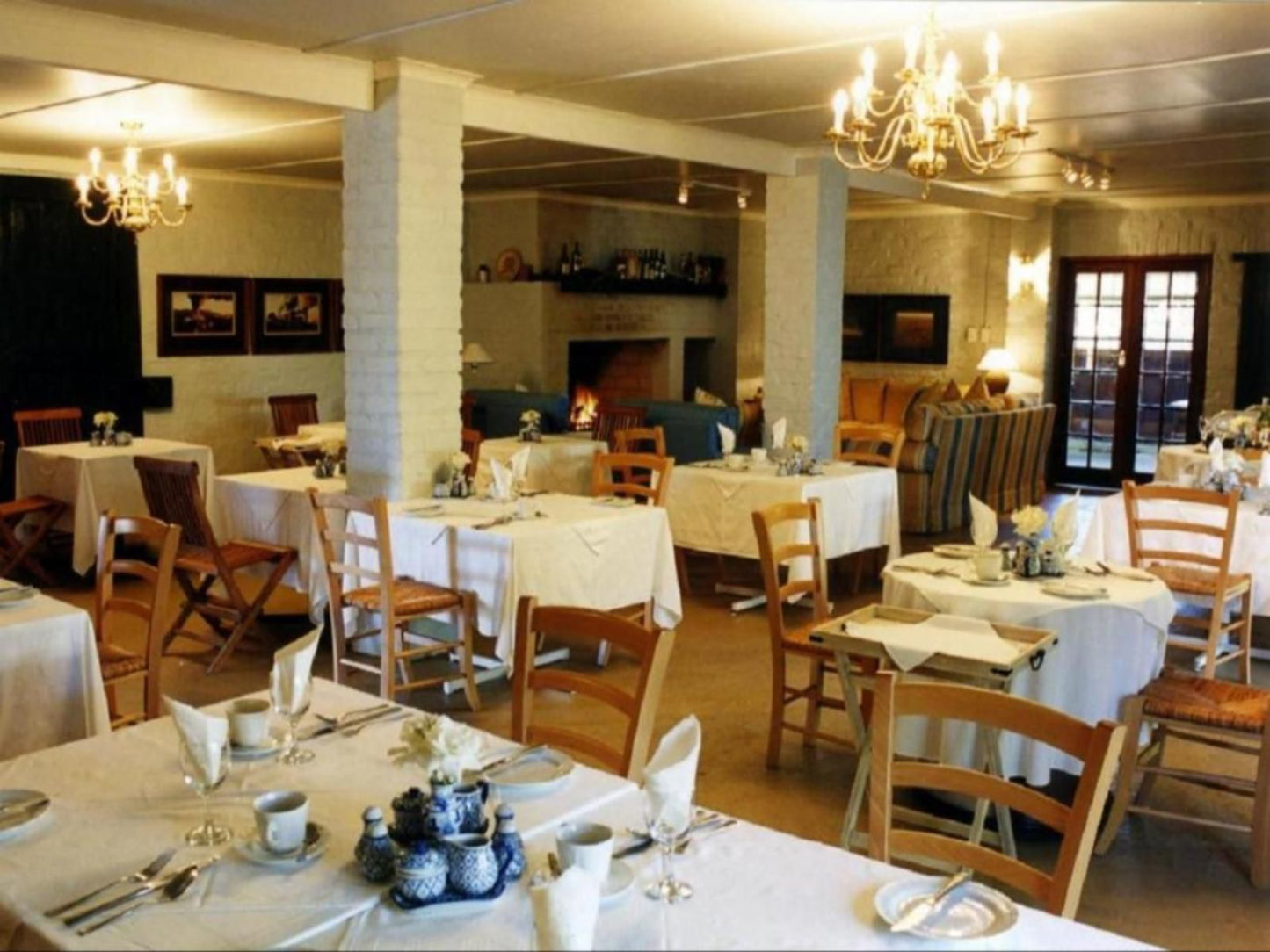 Klein Waterval Riverside Lodge Franschhoek Western Cape South Africa Place Cover, Food, Restaurant, Bar
