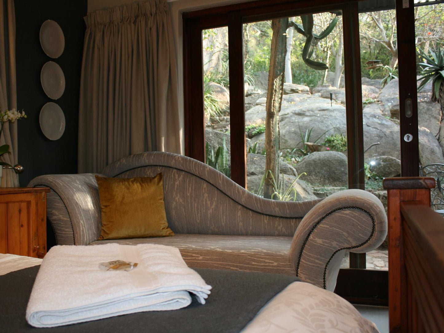 Klipkoppie Cottage Nelspruit Mpumalanga South Africa Waterfall, Nature, Waters, Bedroom