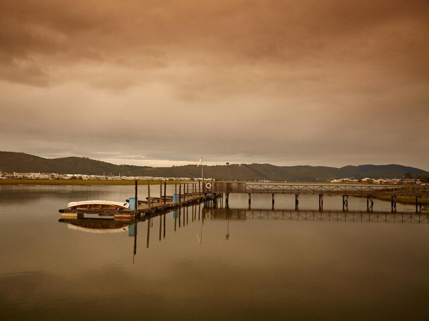 Knysna River Club Costa Sarda Knysna Western Cape South Africa Sepia Tones, Beach, Nature, Sand, Harbor, Waters, City, Pier, Architecture