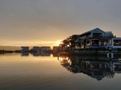 Knysna Houseboats Thesen Island Knysna Western Cape South Africa Harbor, Waters, City, Nature, Sunset, Sky