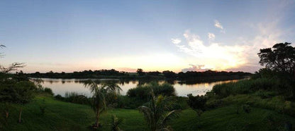 Komatipoort River House Komatipoort Mpumalanga South Africa Palm Tree, Plant, Nature, Wood, Sky, Sunset