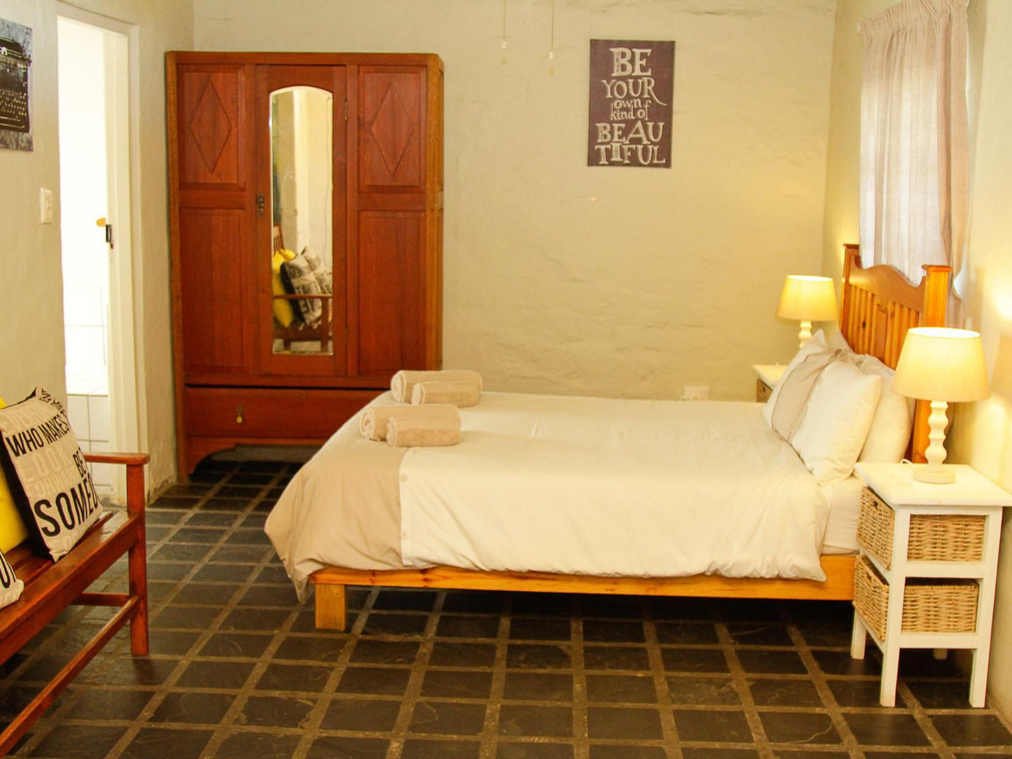 Kranskloof Country Lodge Oudtshoorn Western Cape South Africa Sepia Tones, Bedroom