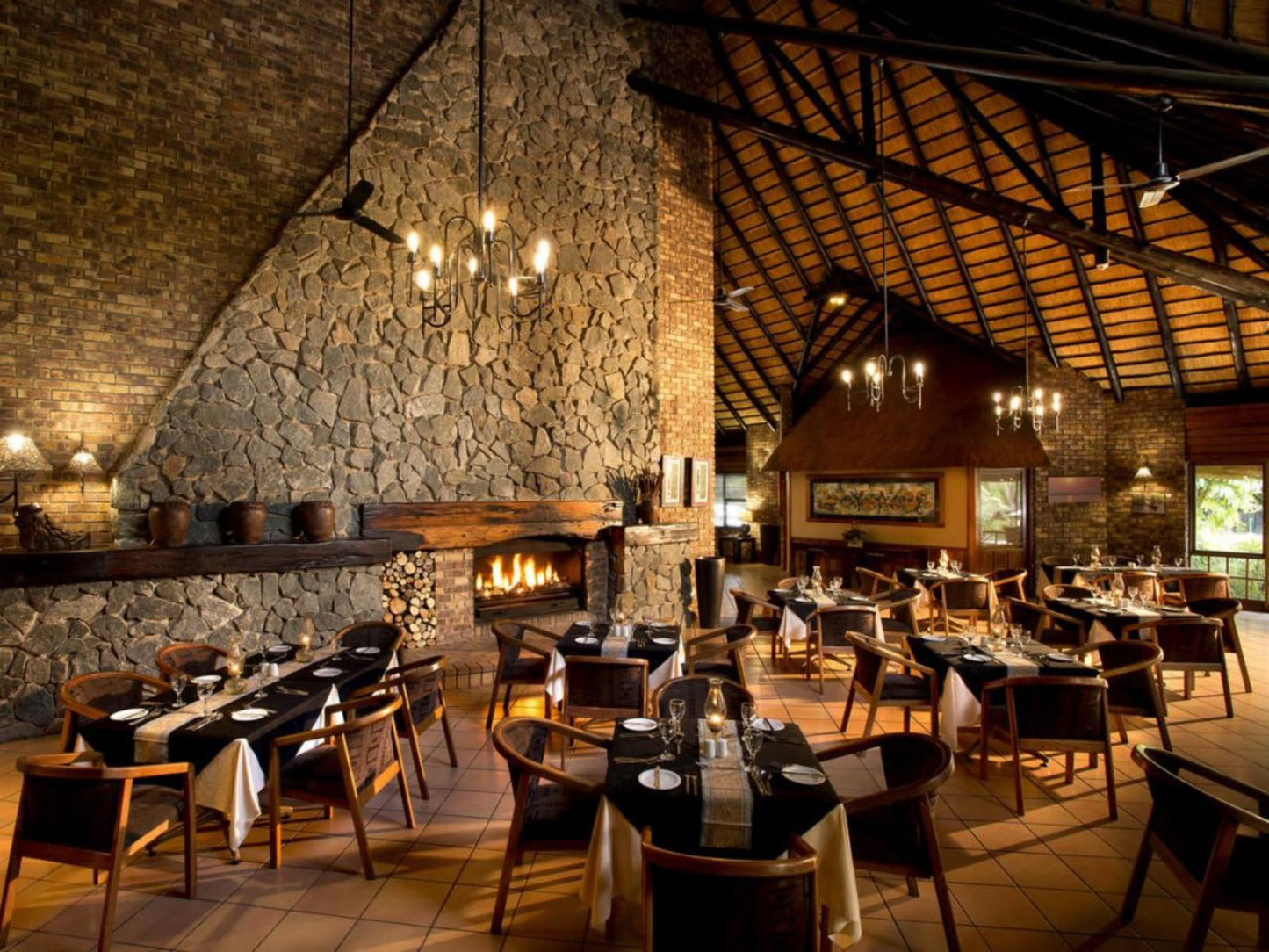 Kruger Park Lodge - Golf Safari Sa, Restaurant, Bar