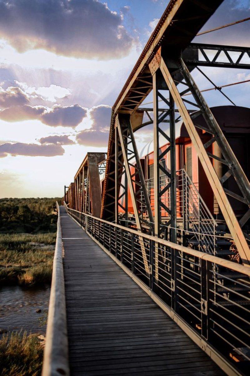 Kruger Shalati The Train On The Bridge Skukuza Mpumalanga South Africa Bridge, Architecture, Leading Lines