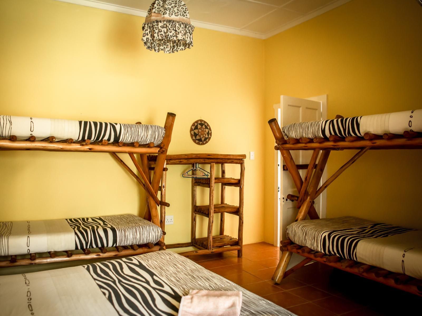 Ku-Boboyi River Lodge, Budget Rooms SHARED Shower toilet, Colorful, Bedroom