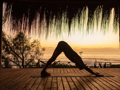 Kumba Lodge, Silhouette, Sunset, Nature, Sky, Yoga, Sport, Person