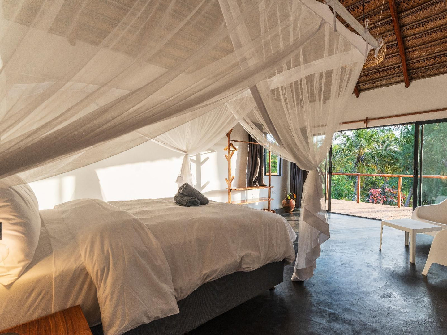 Kumba Lodge, Family Palm Bungalow, Bedroom