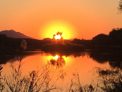 Kunene River Lodge, Sepia Tones, Sky, Nature, Sunset