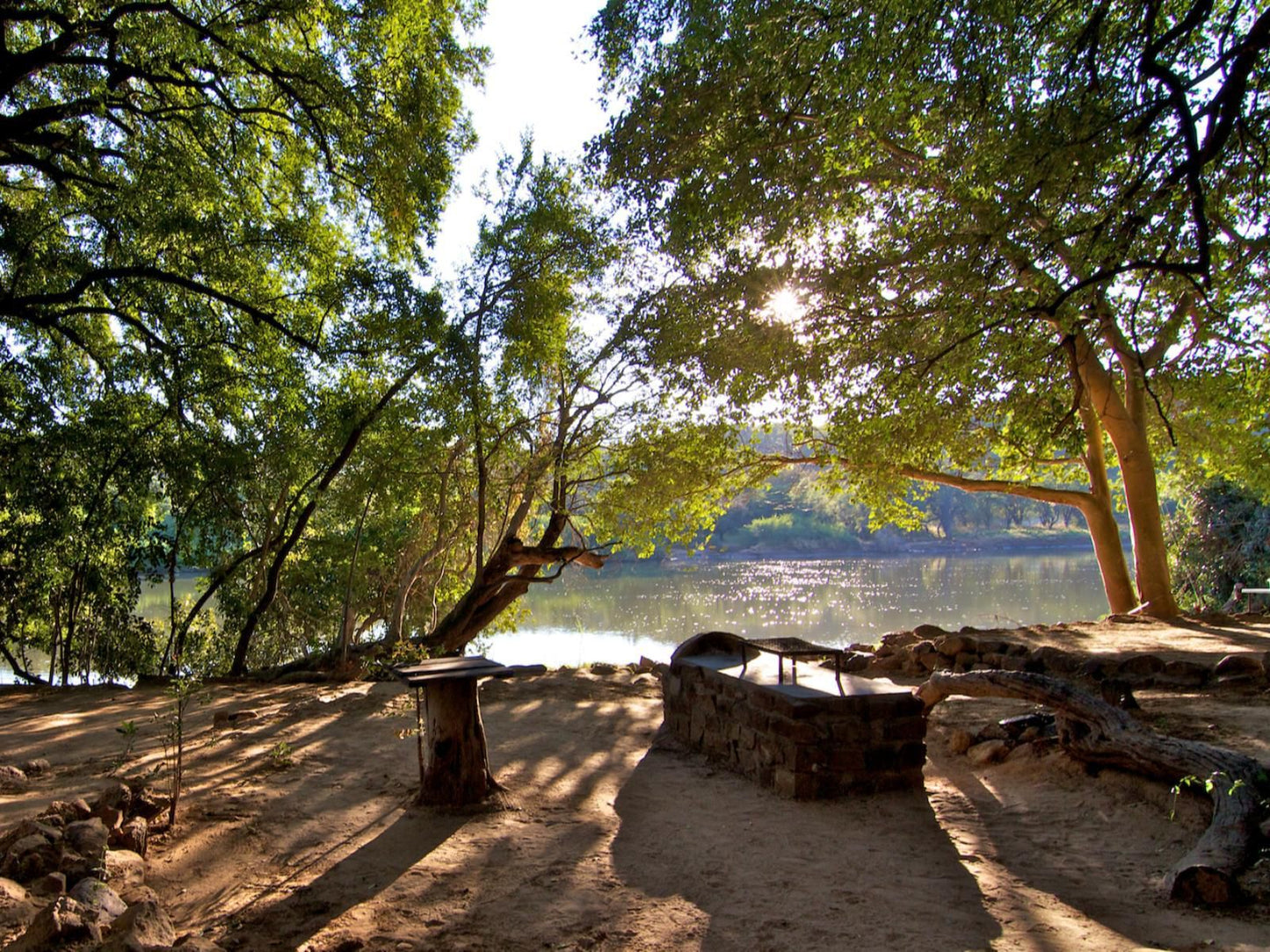 Kunene River Lodge, Deluxe Room 3, River, Nature, Waters, Tree, Plant, Wood