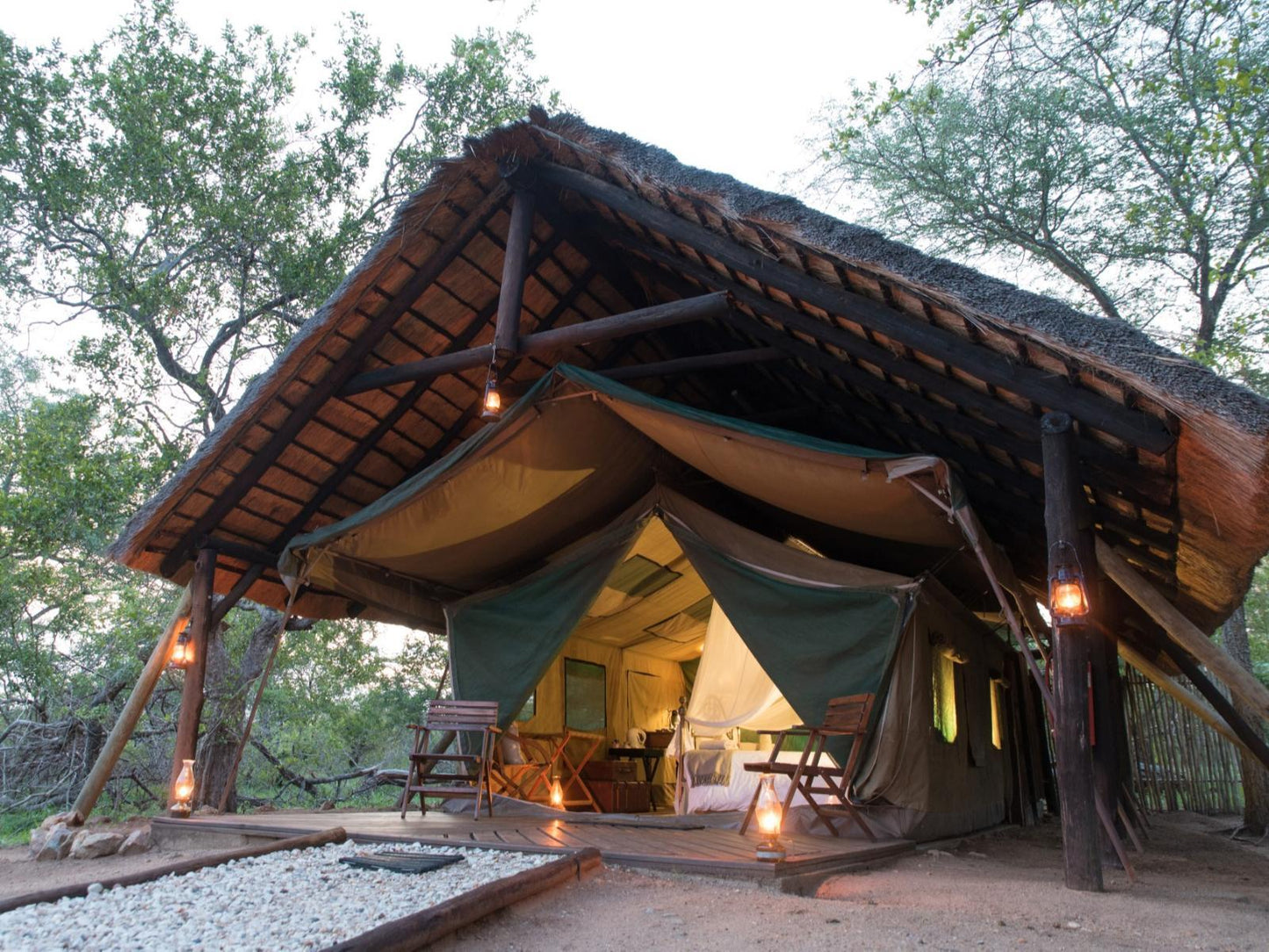 Meru Safari Tent 1 @ Kwambili Game Lodge