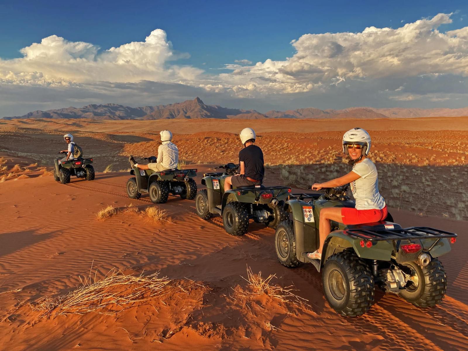 Kwessi Dunes, Quad Bike, Vehicle, Desert, Nature, Sand, Person