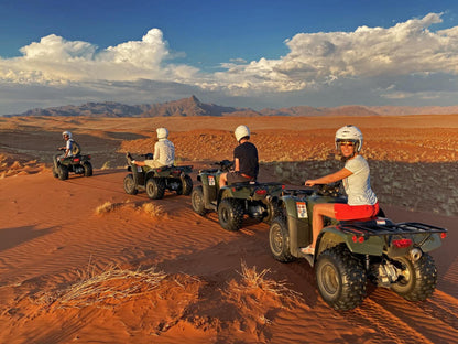 Kwessi Dunes, Quad Bike, Vehicle, Desert, Nature, Sand, Person