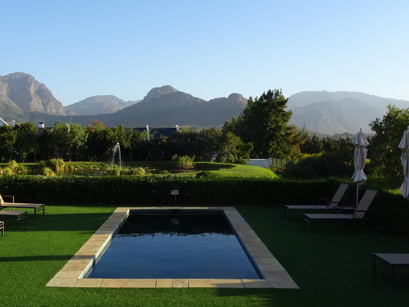 La Cabriere Country House Franschhoek Western Cape South Africa Mountain, Nature, Swimming Pool