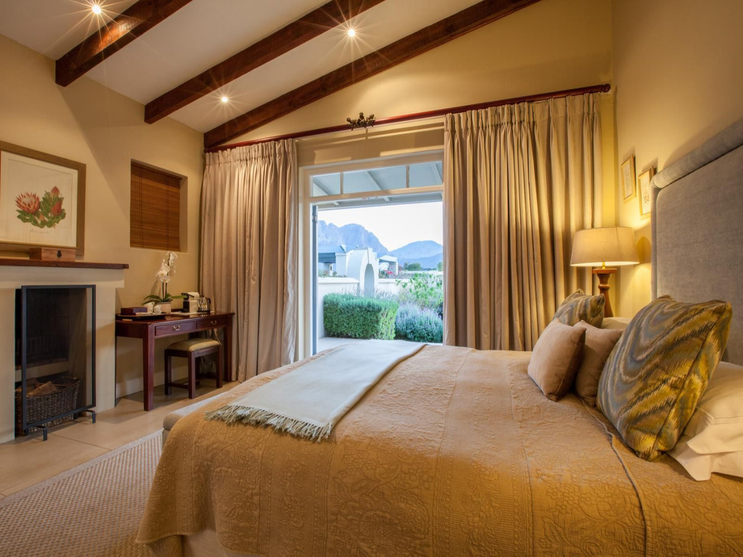 La Cabriere Country House Franschhoek Western Cape South Africa Bedroom