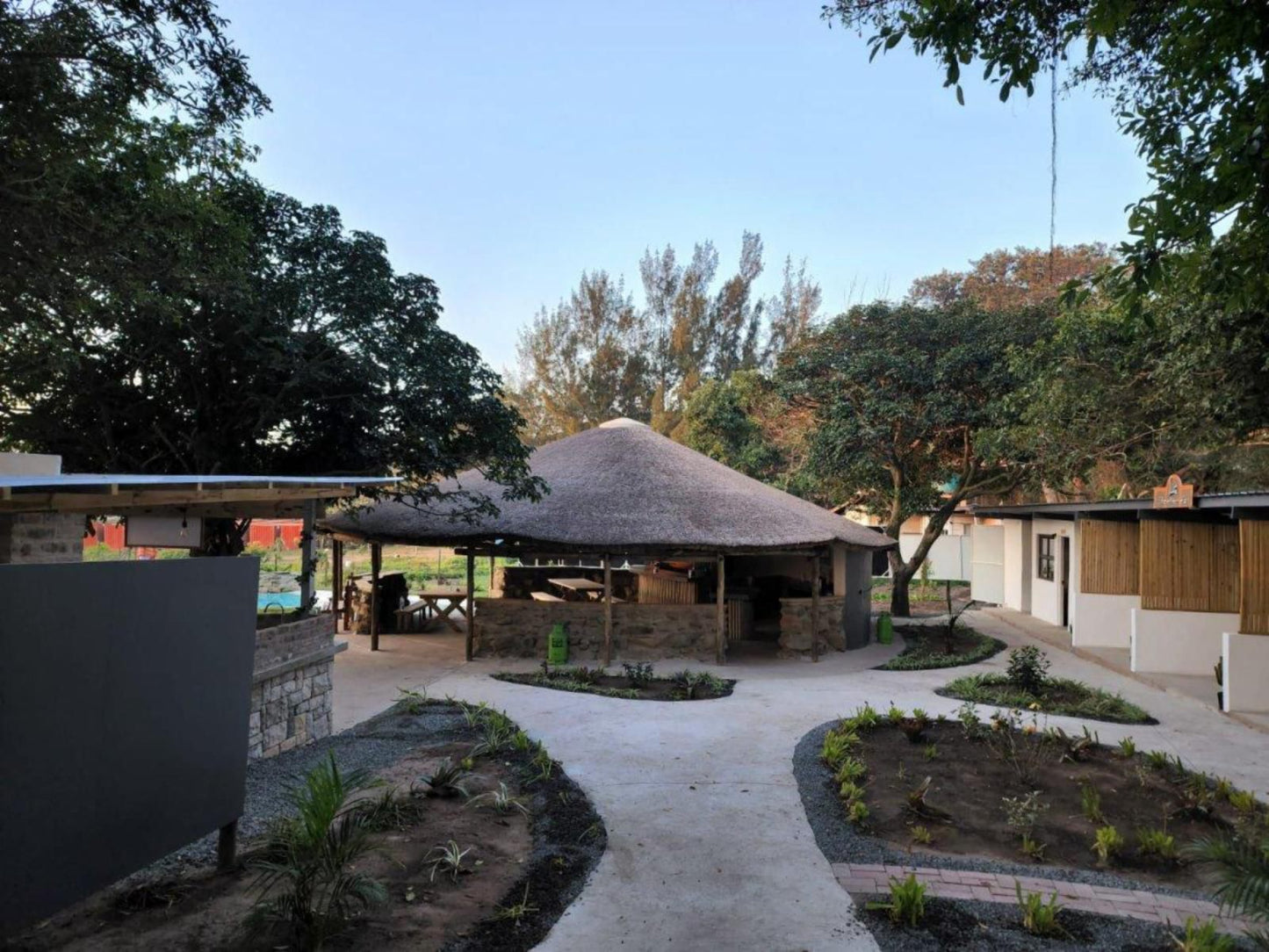 La Hacienda Salt Rock Ballito Kwazulu Natal South Africa Palm Tree, Plant, Nature, Wood, Pavilion, Architecture