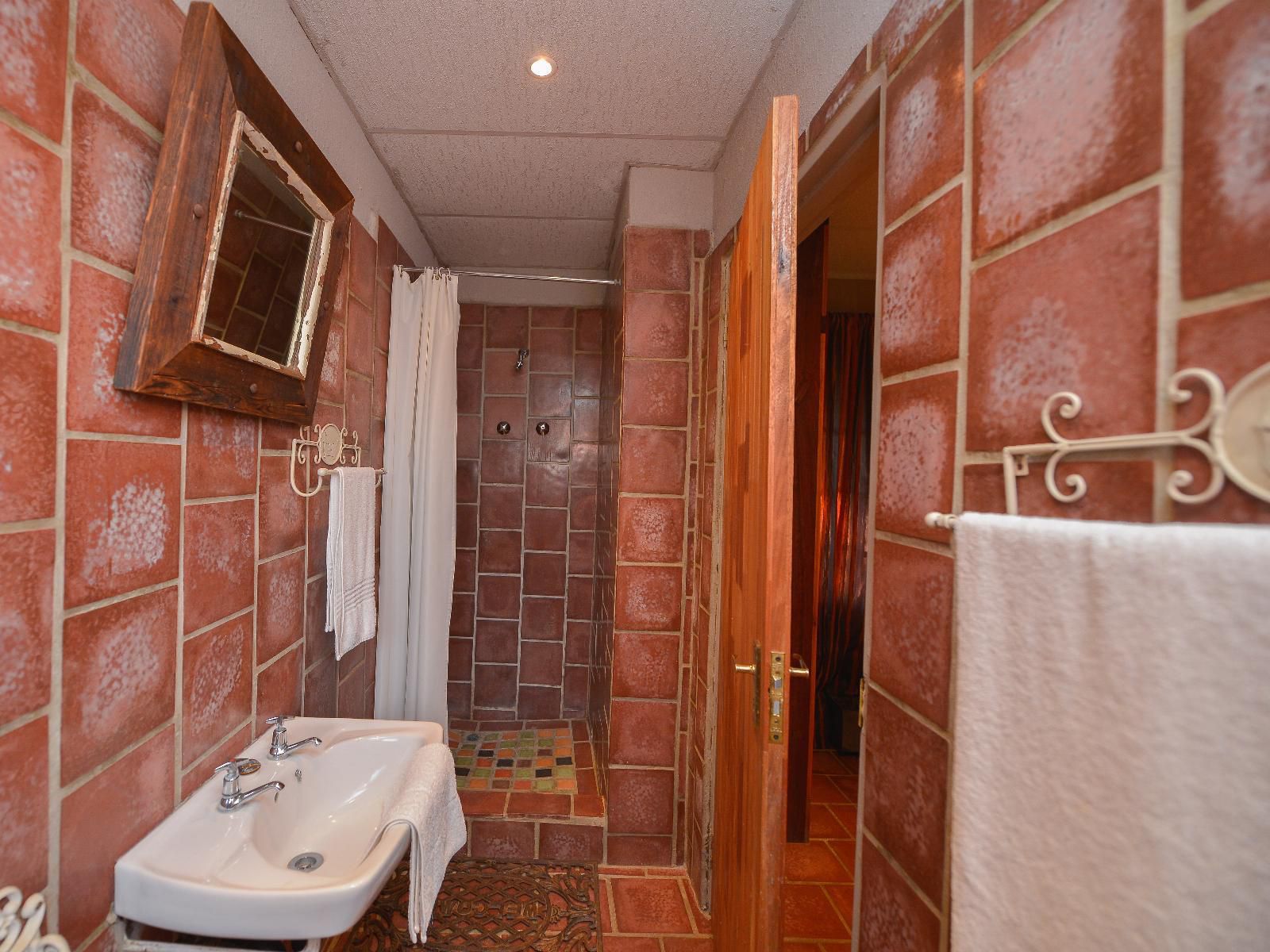 La Rochelle Guesthouse Bothaville Free State South Africa Bathroom, Brick Texture, Texture