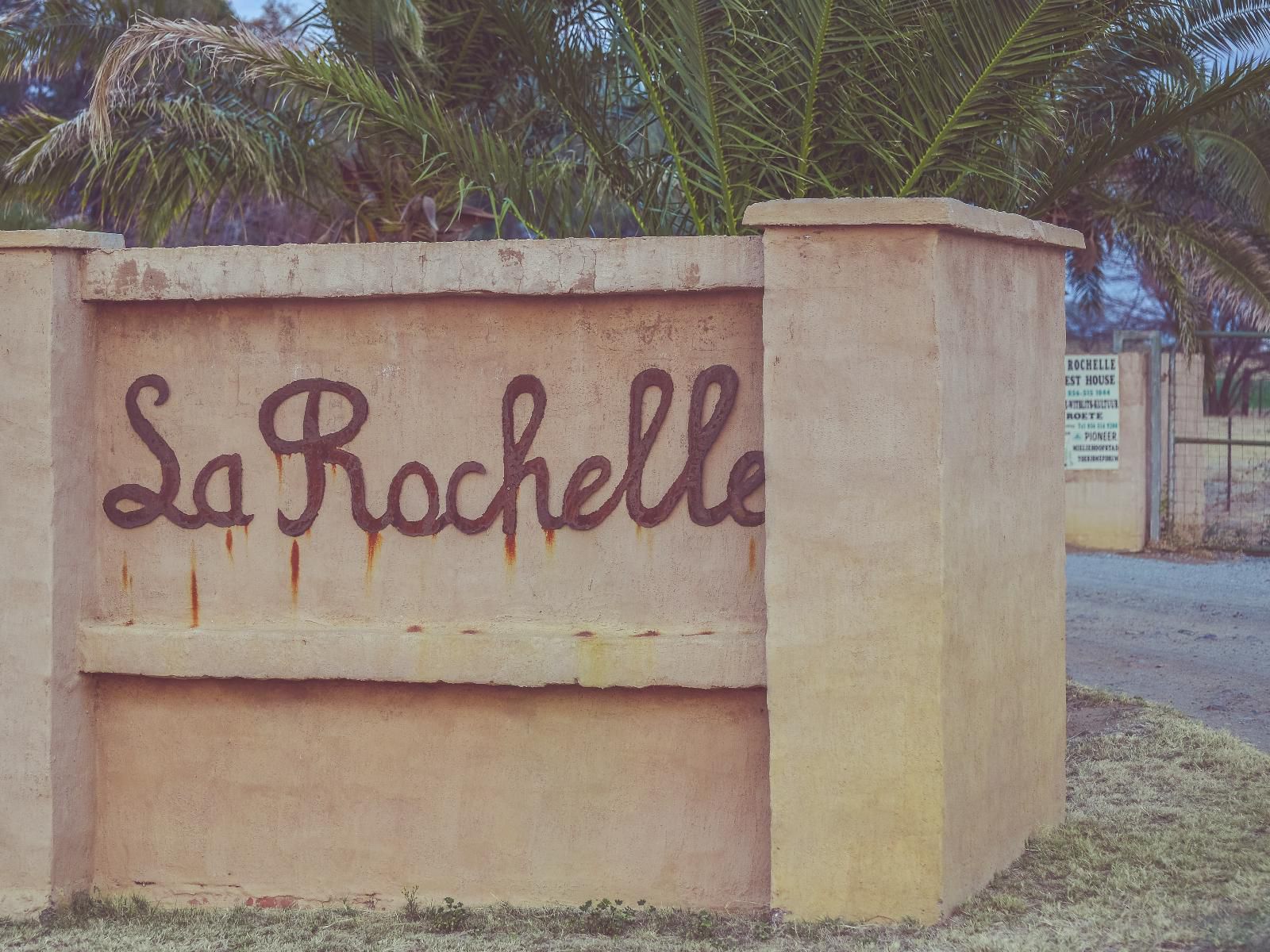 La Rochelle Guesthouse Bothaville Free State South Africa Palm Tree, Plant, Nature, Wood, Sign