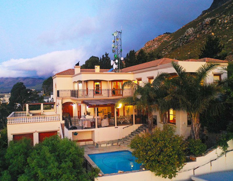 La Vue Parfaite Mountainside Gordons Bay Western Cape South Africa Complementary Colors, House, Building, Architecture, Palm Tree, Plant, Nature, Wood, Swimming Pool