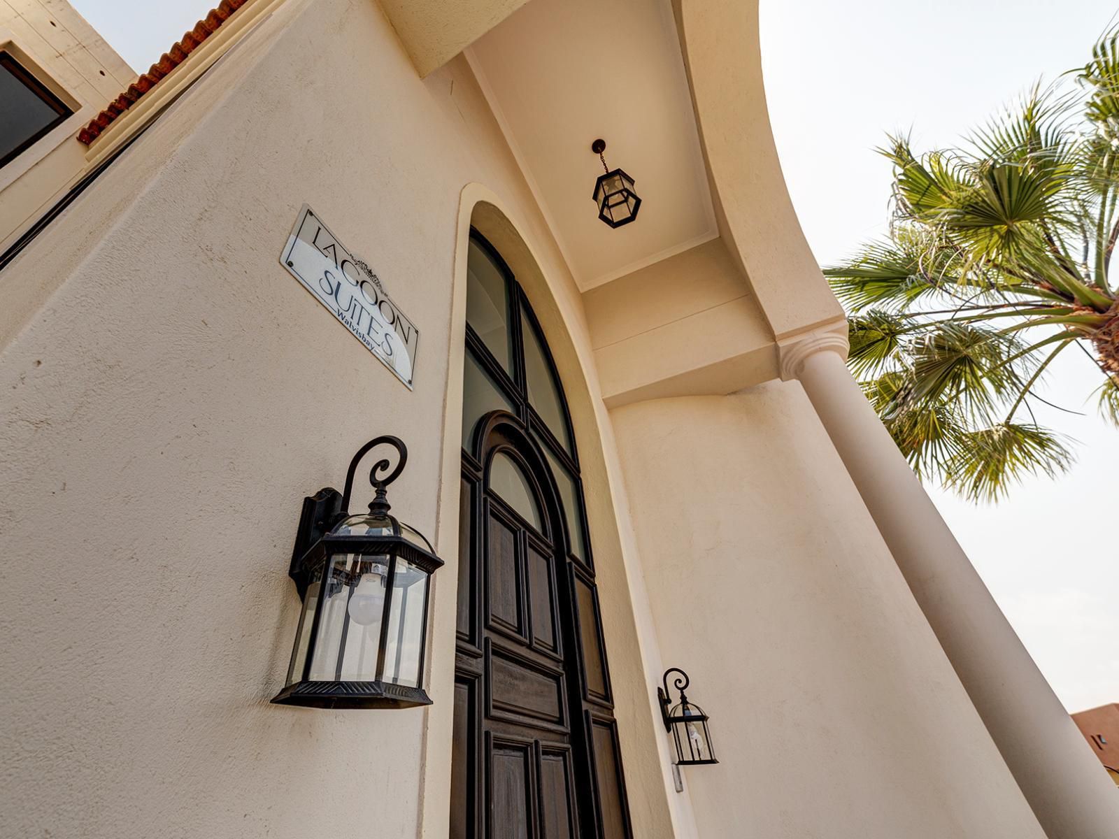 Lagoon Suites Boutique Hotel, Facade, Building, Architecture, House, Palm Tree, Plant, Nature, Wood