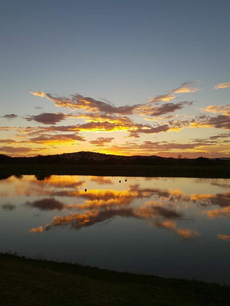 Lake Grappa Guest Farm Marchand Northern Cape South Africa Sky, Nature, Sunset