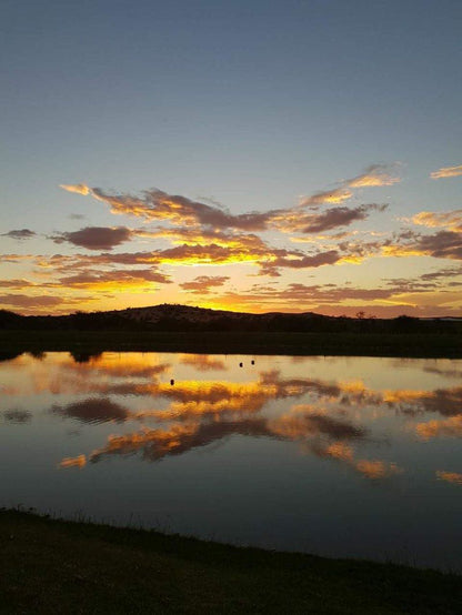 Lake Grappa Guest Farm Marchand Northern Cape South Africa Sky, Nature, Sunset