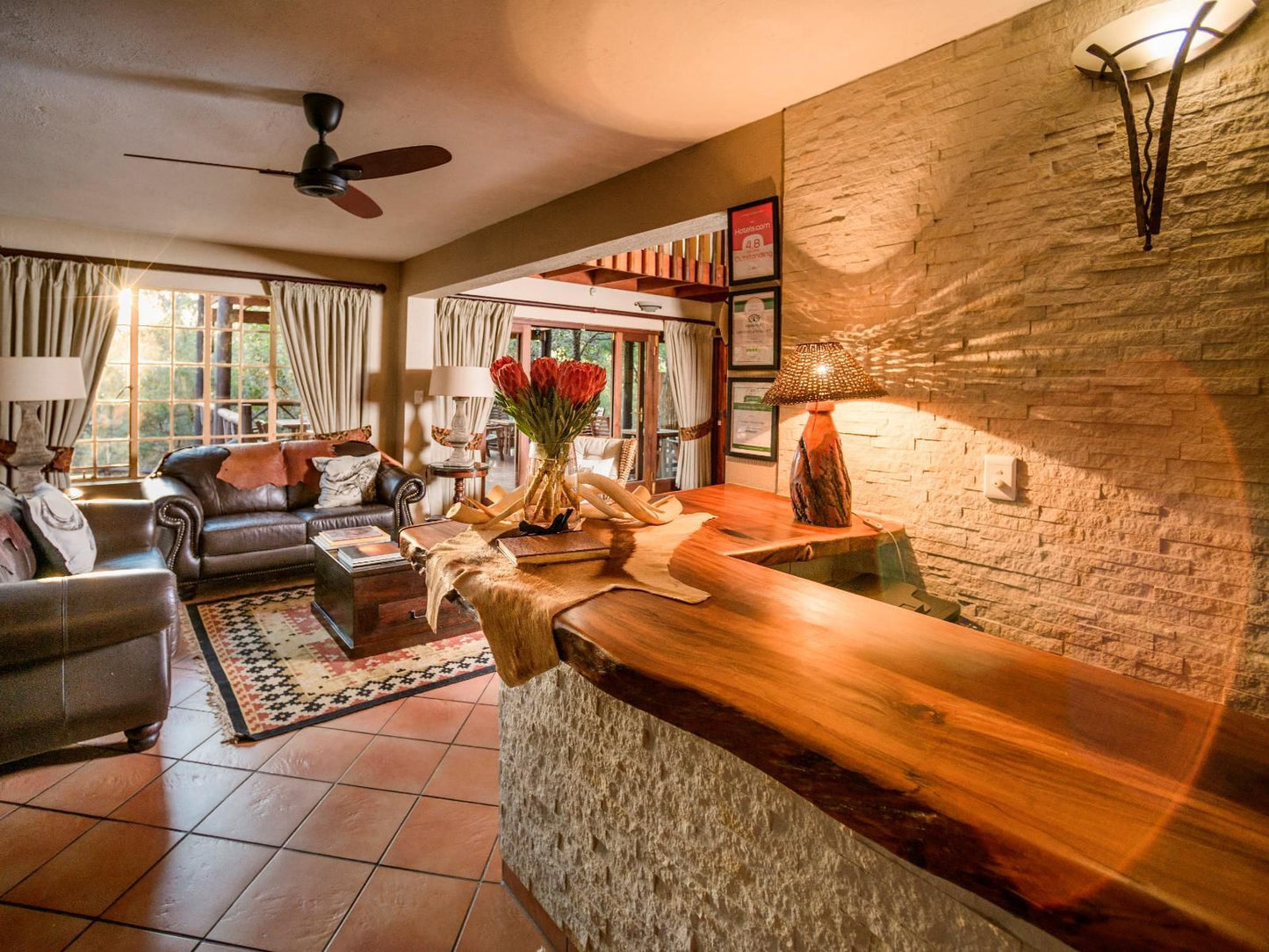 La Kruger Lifestyle Lodge Marloth Park Mpumalanga South Africa Living Room