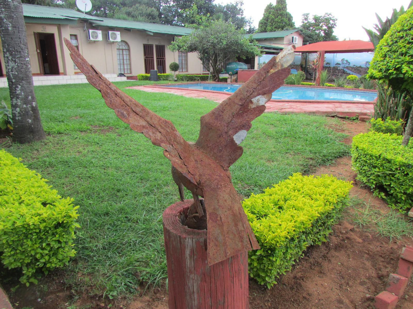 Lalamnandzi1 Guesthouse White River Mpumalanga South Africa Palm Tree, Plant, Nature, Wood, Statue, Architecture, Art