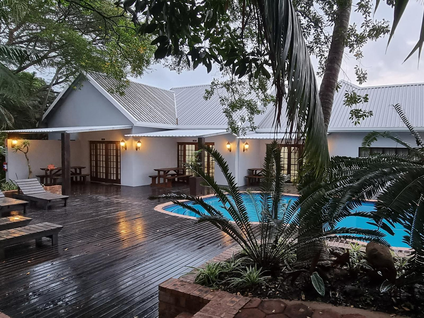 Leopard Tree Lodge St Lucia Kwazulu Natal South Africa House, Building, Architecture, Palm Tree, Plant, Nature, Wood