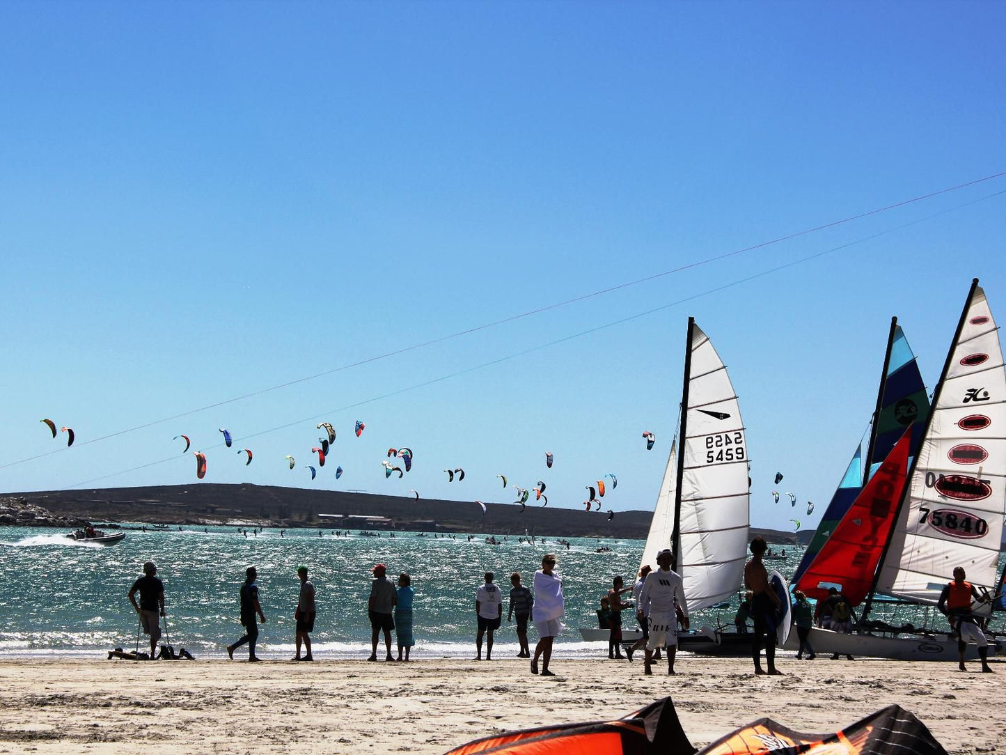 Langebaan Holiday Homes, Beach, Nature, Sand, Surfboard, Water Sport, Kitesurfing, Funsport, Sport, Waters, Person