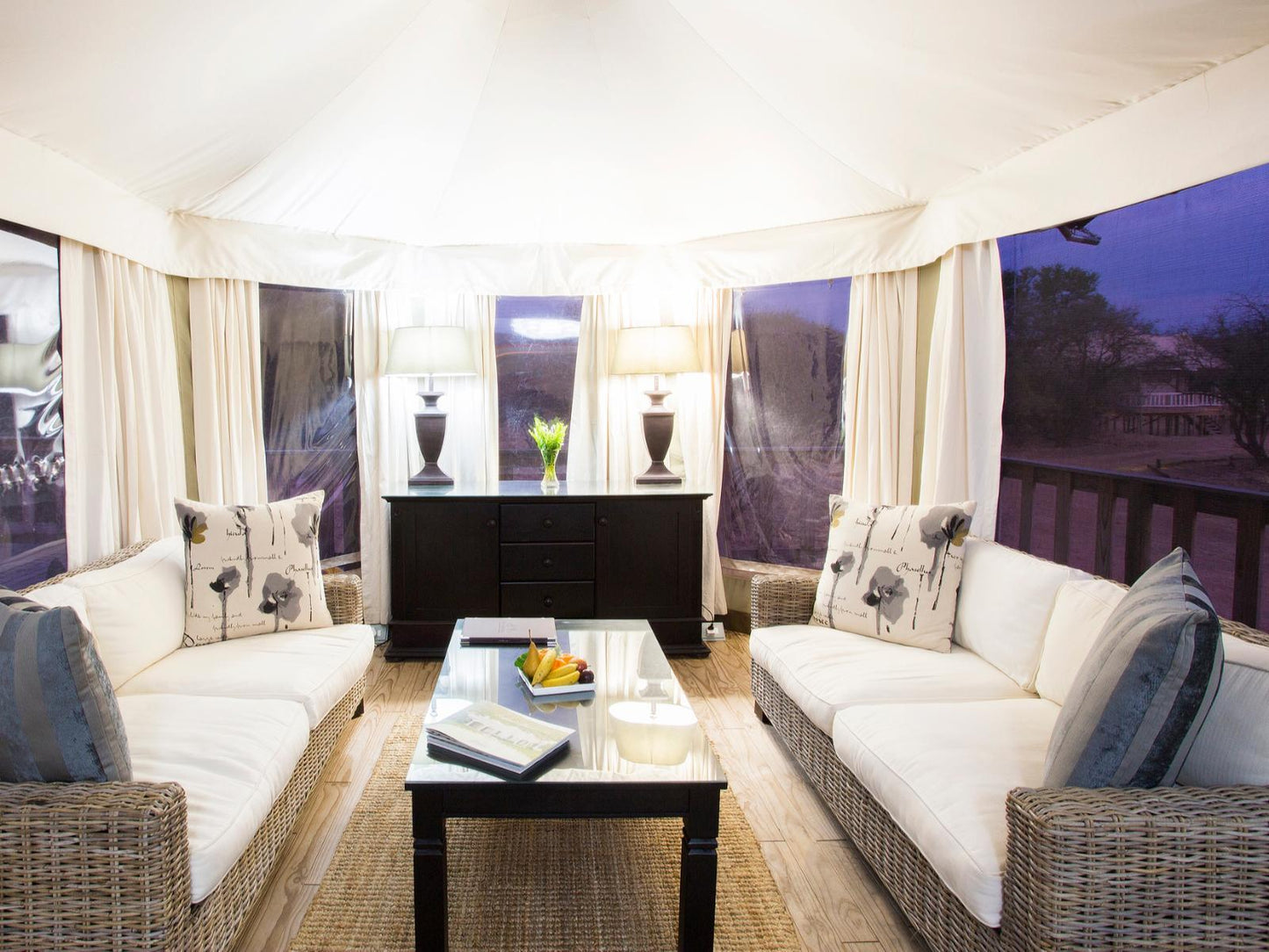Leeuw Luxury Tent 6 @ Leeuwenhof Country Lodge & Garden Spa