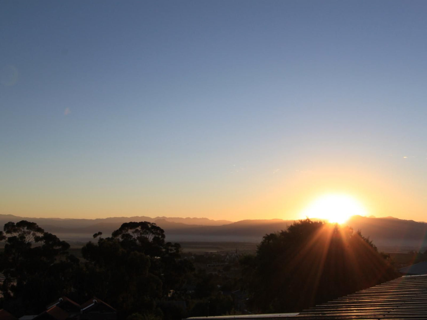 Lekkerberg Riebeek Kasteel Western Cape South Africa Sky, Nature, Sunset