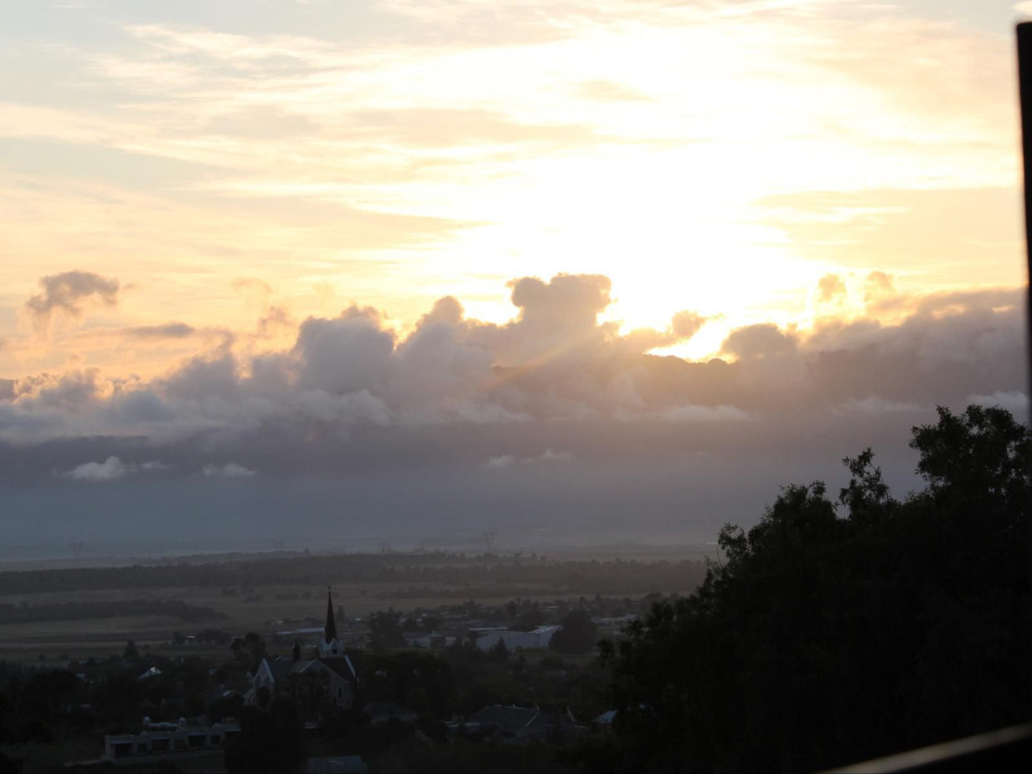 Lekkerberg Riebeek Kasteel Western Cape South Africa Sky, Nature, Clouds, Sunset