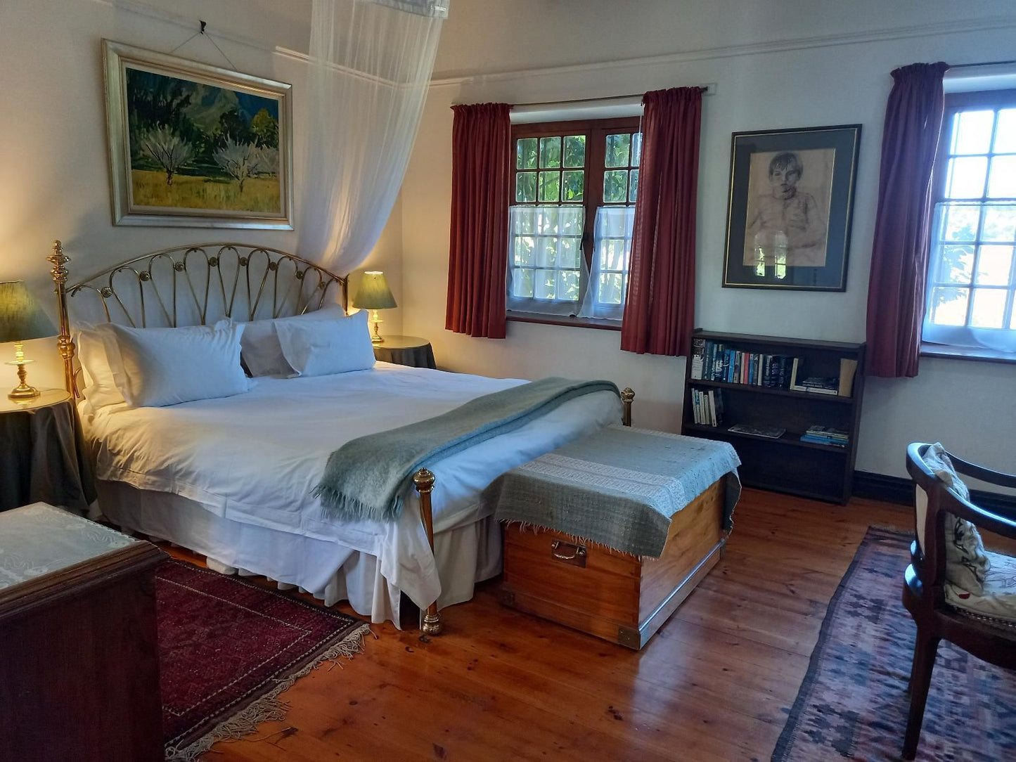 Lekkerwijn Historic Country Guest House Franschhoek Western Cape South Africa Bedroom